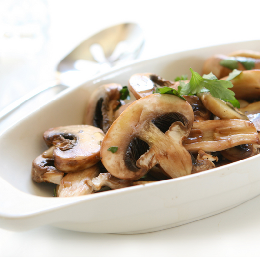 Garlic Herb Mushrooms
