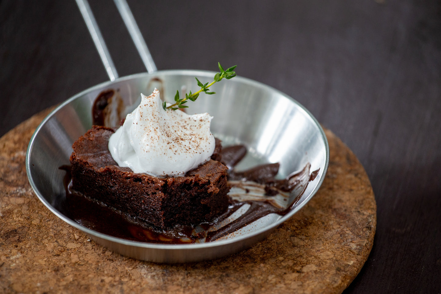 Cherry Chocolate Hot Fudge Cake Gift Set