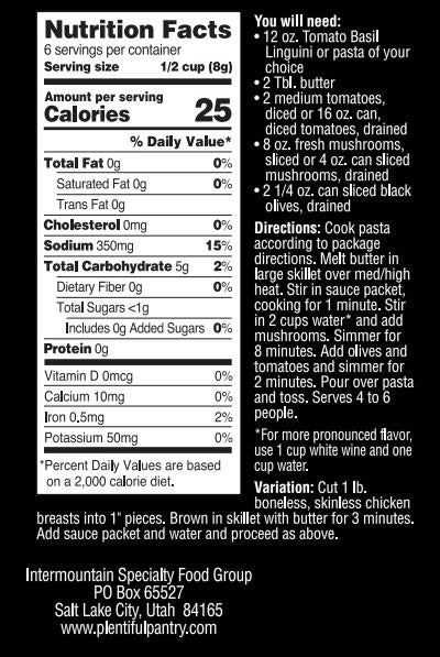 Garlic Herb Sauce