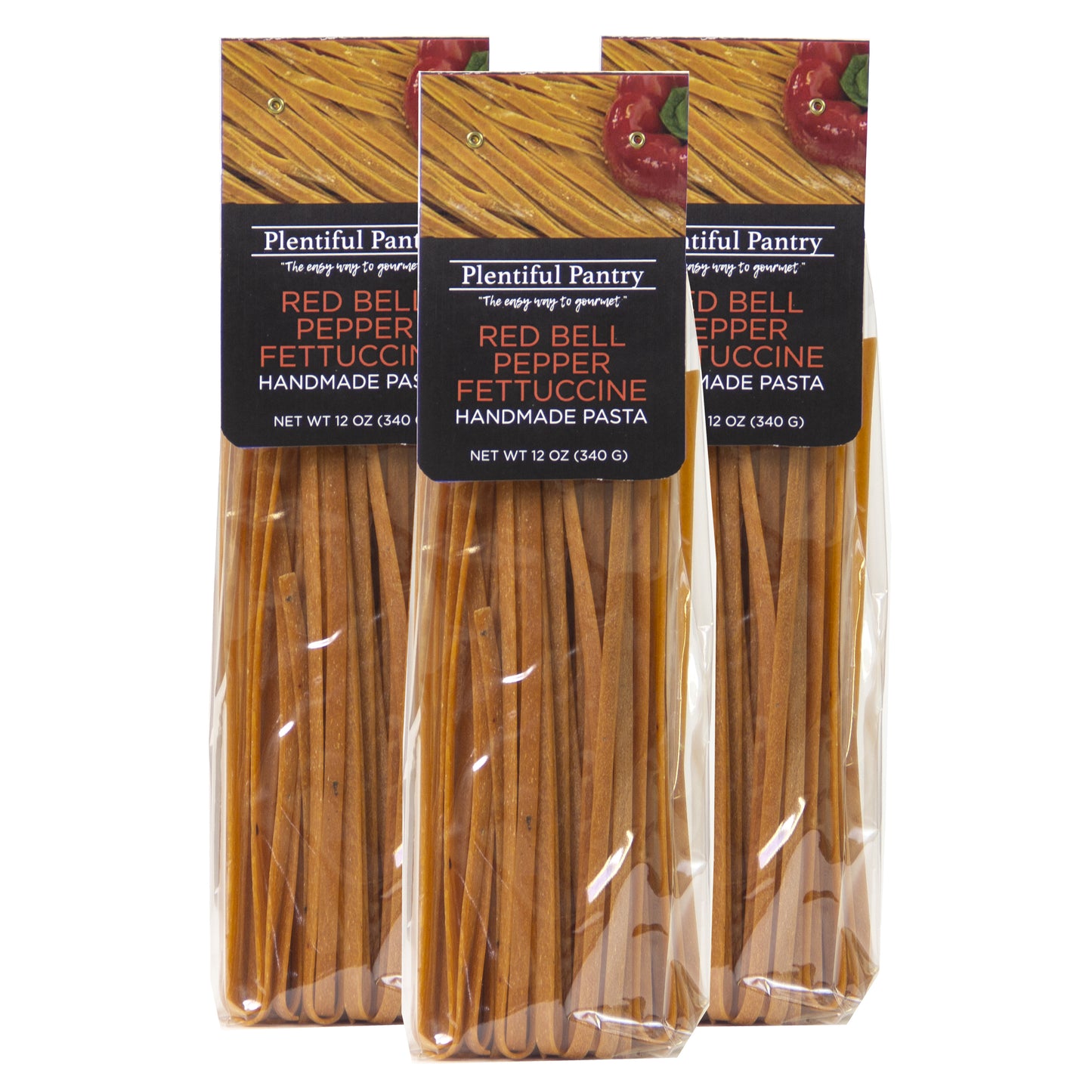 Red Bell Pepper Fettuccine