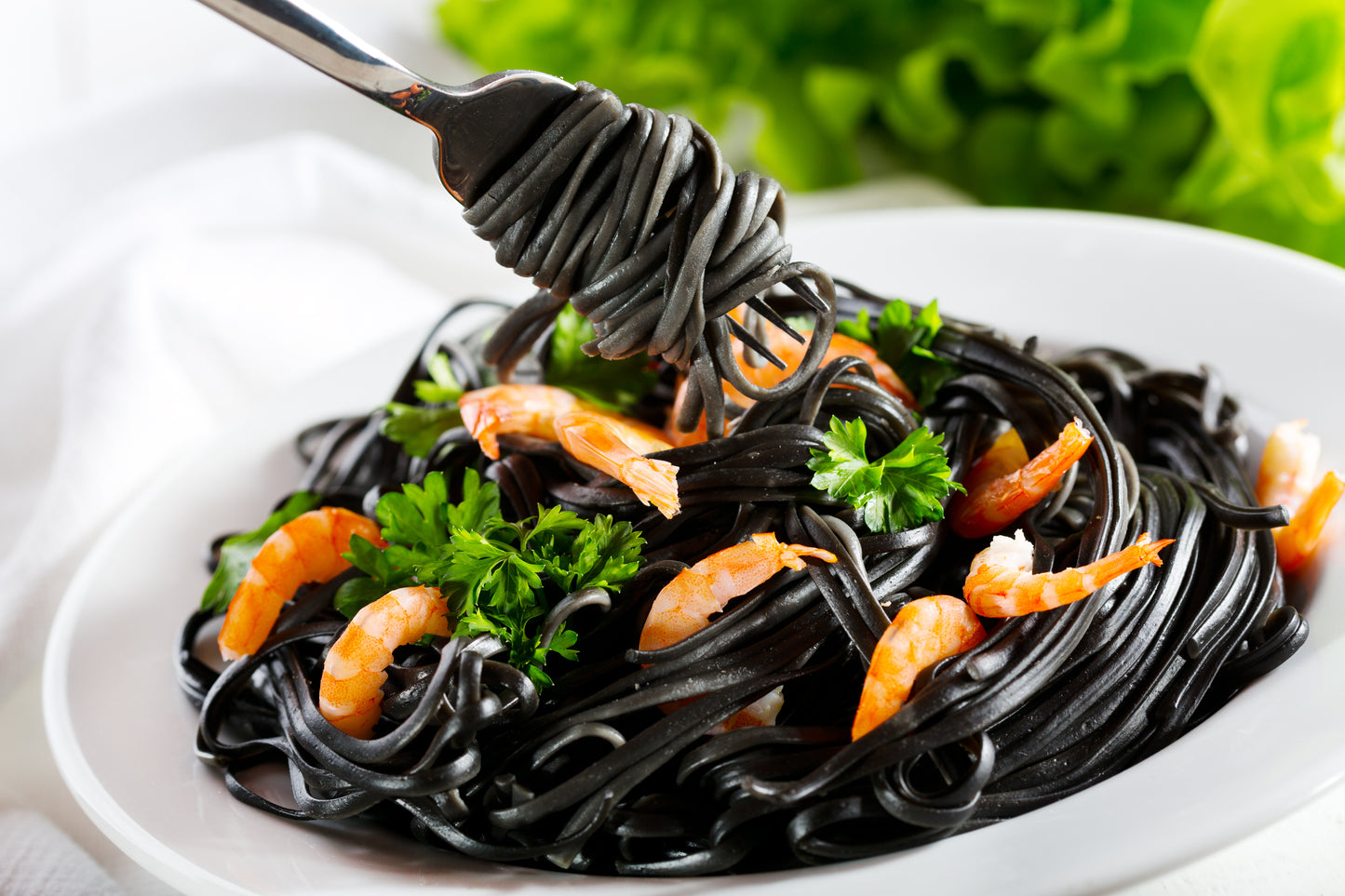 Squid Ink Linguini