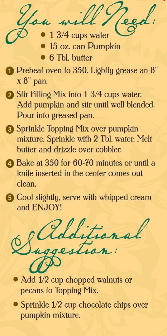 Pumpkin Cobbler
