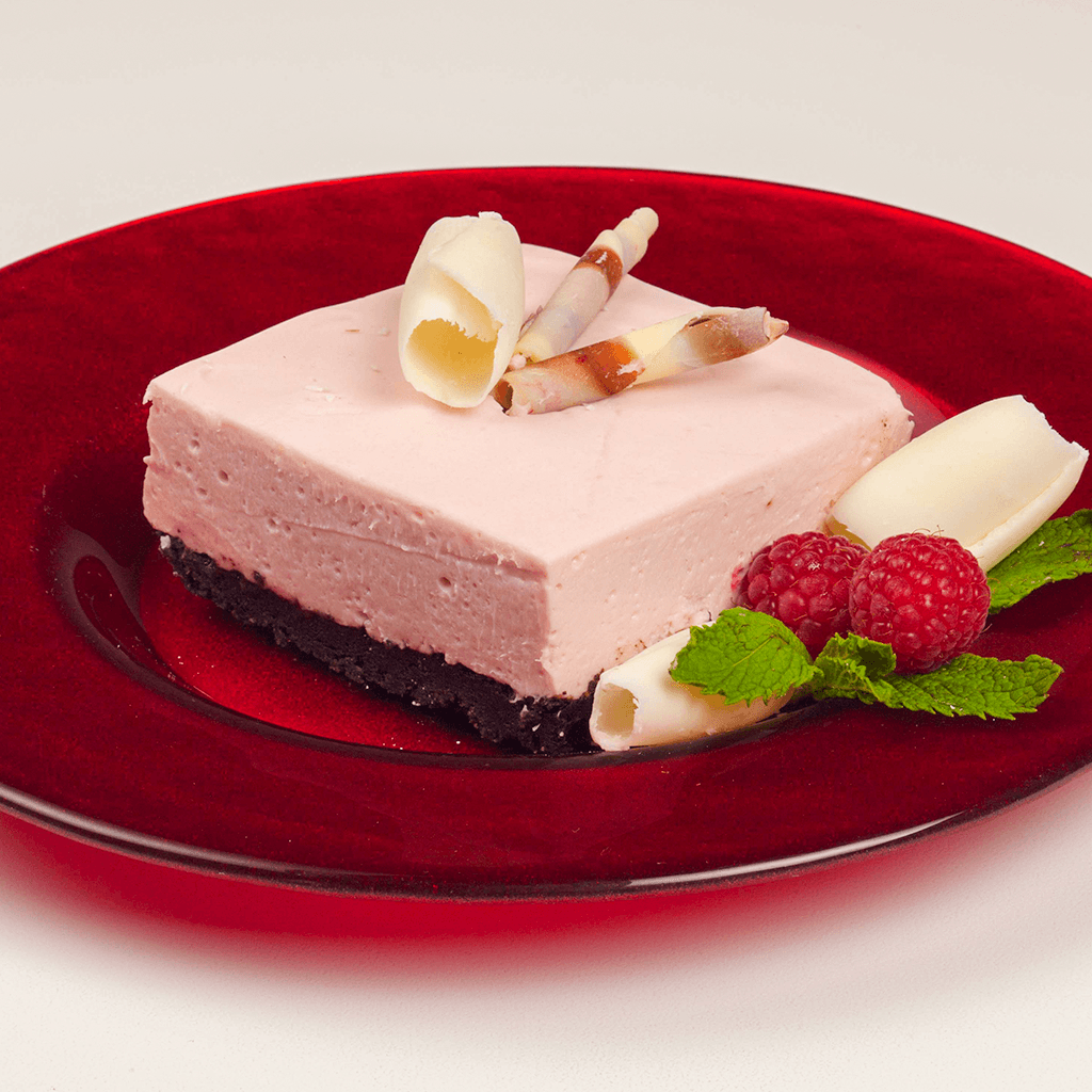 White Chocolate Raspberry Cheesecake