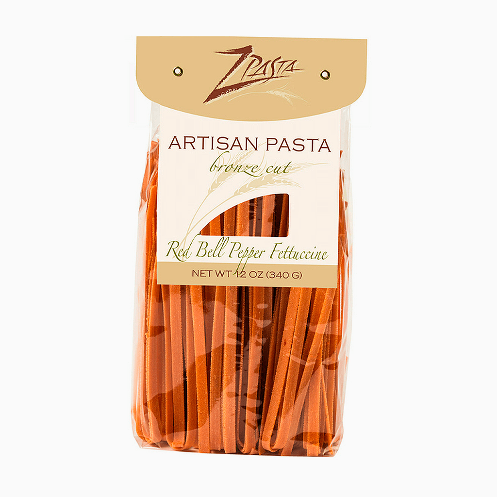 Zpasta Red Bell Pepper Fettuccine