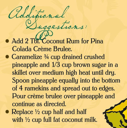 Pineapple Creme Brulee