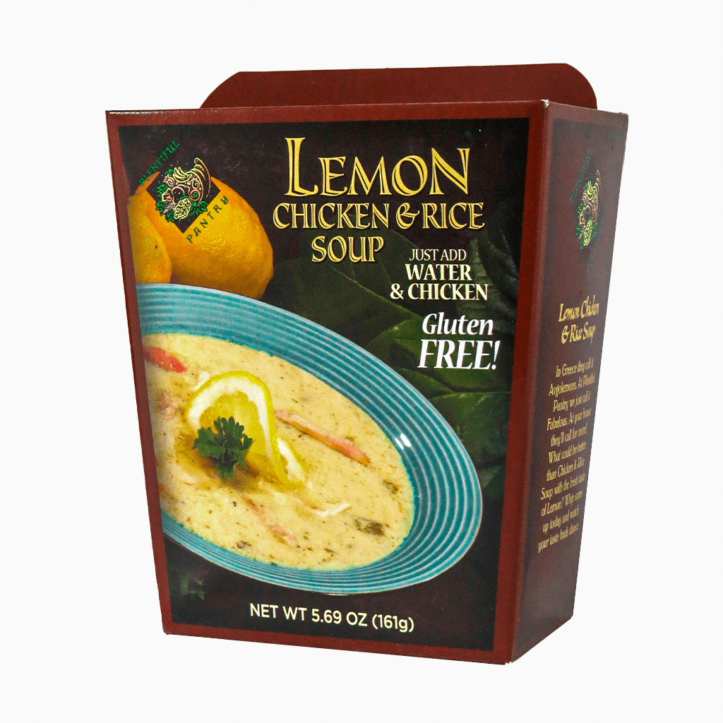 Lemon Chicken & Rice Soup